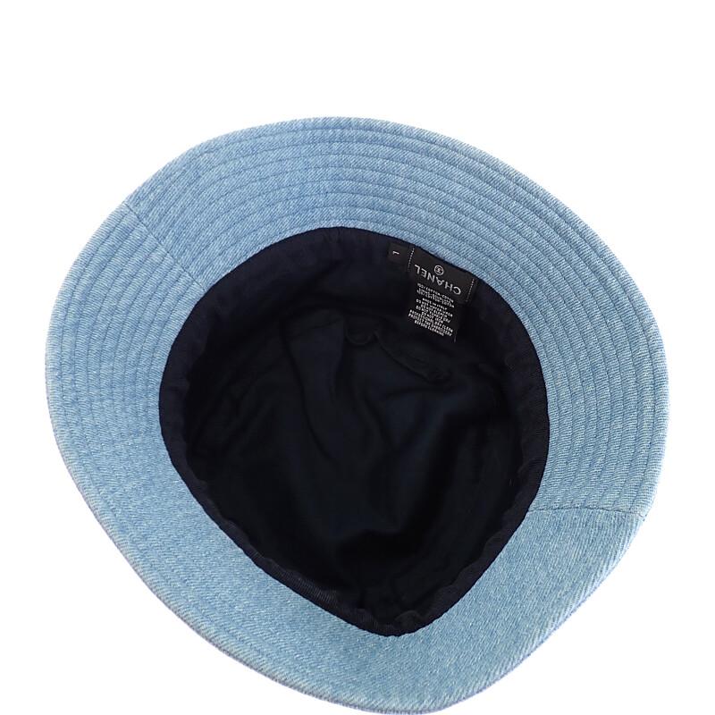 CHANEL  AA8088 hat blue denim Women