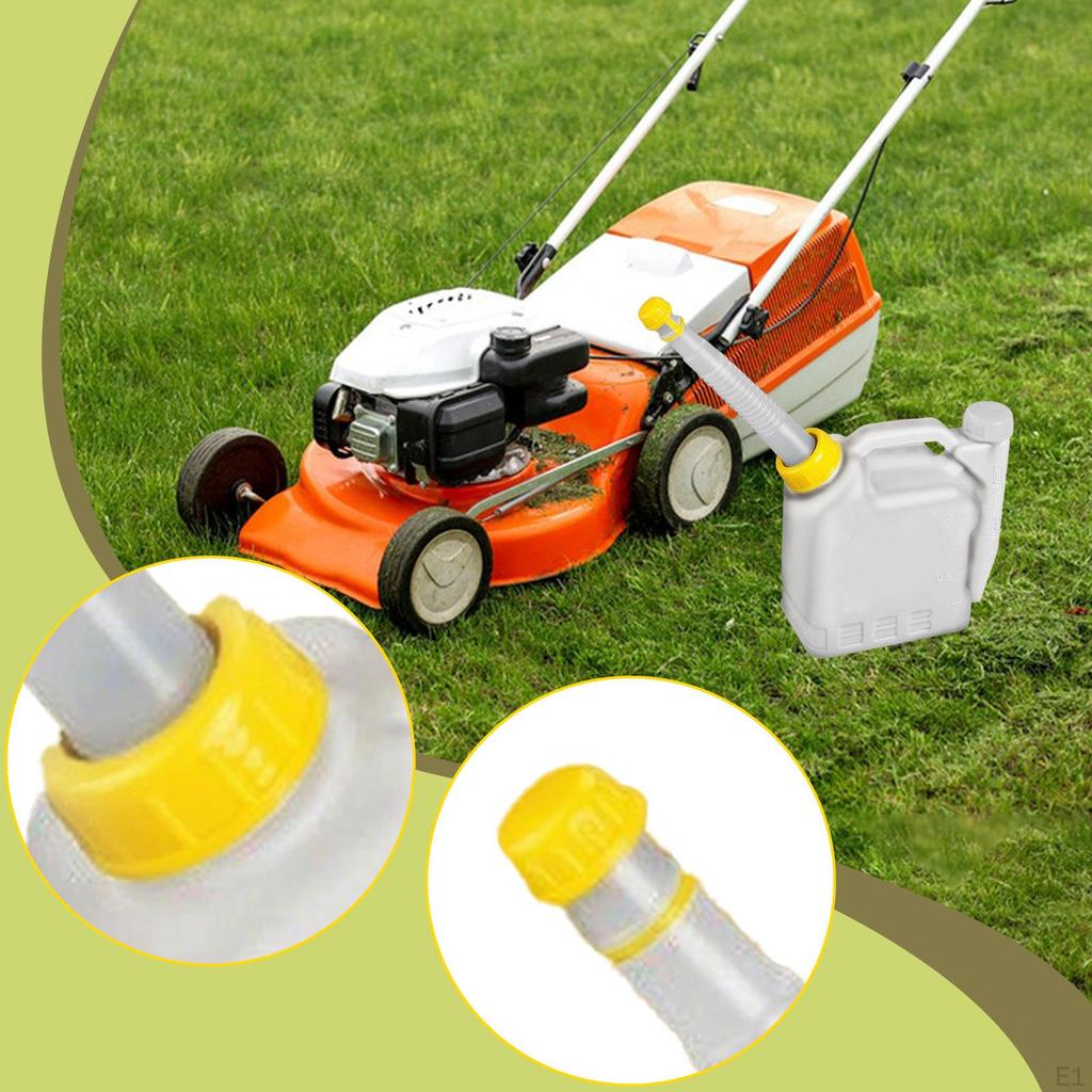 Oil Mixing Bottle Contrast Pot 2 Stroke Engine Measuring and Dispensing Petrol Container Portable