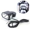 36/48/60V Electric Bicycle Light with Horn E-Bike LED Headlight Electric Scooter Front Light Waterproof High Power Headlight
