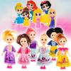 Poupées - Kinderplay - Princesses - 6 poupées - 12 cm - Plusieurs Couleurs