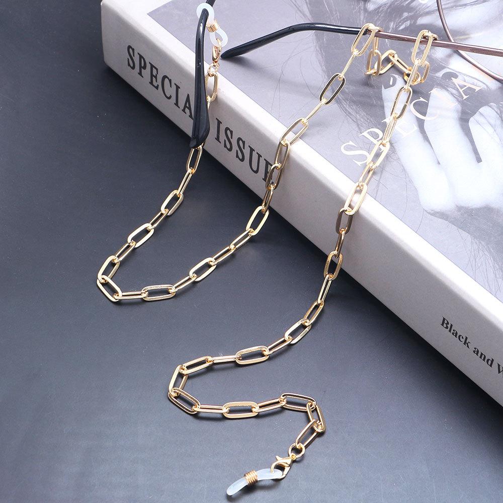 Hold Straps Women Anti-lost Men Mask Cord Holders Non-slip Paperclip Glasses Chain Metal Mask Rope