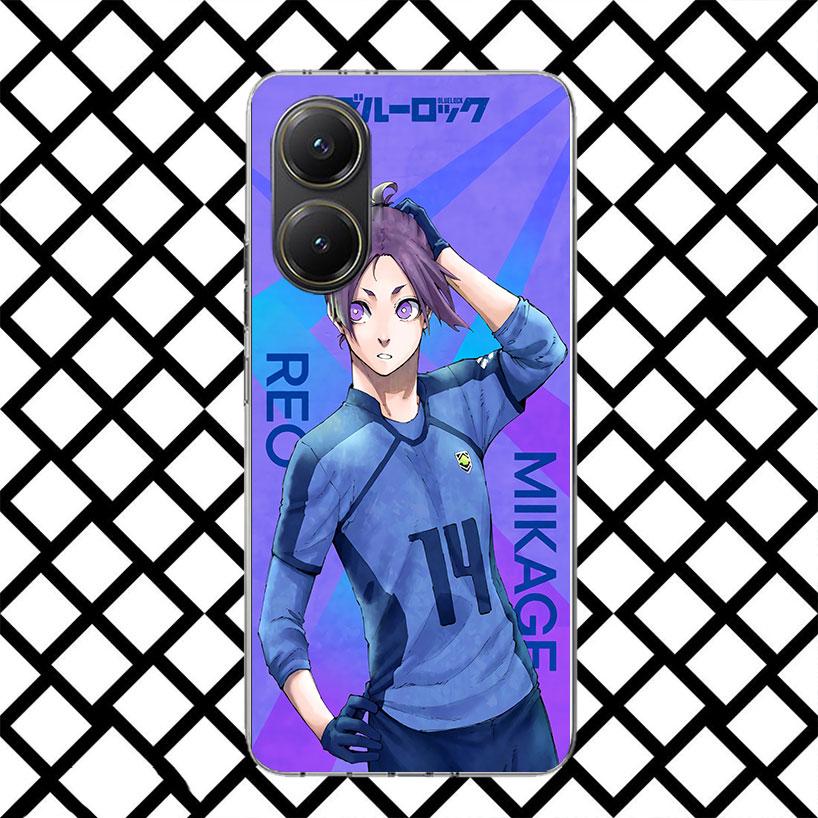 Горячий аниме чехол Blue Lock для Xiaomi Poco F7 Ultra X7 X6 X5 Pro X4 Gt M8 M7 Redmi 15 15C 13 13C 12 12C Мягкий чехол Fundas Po