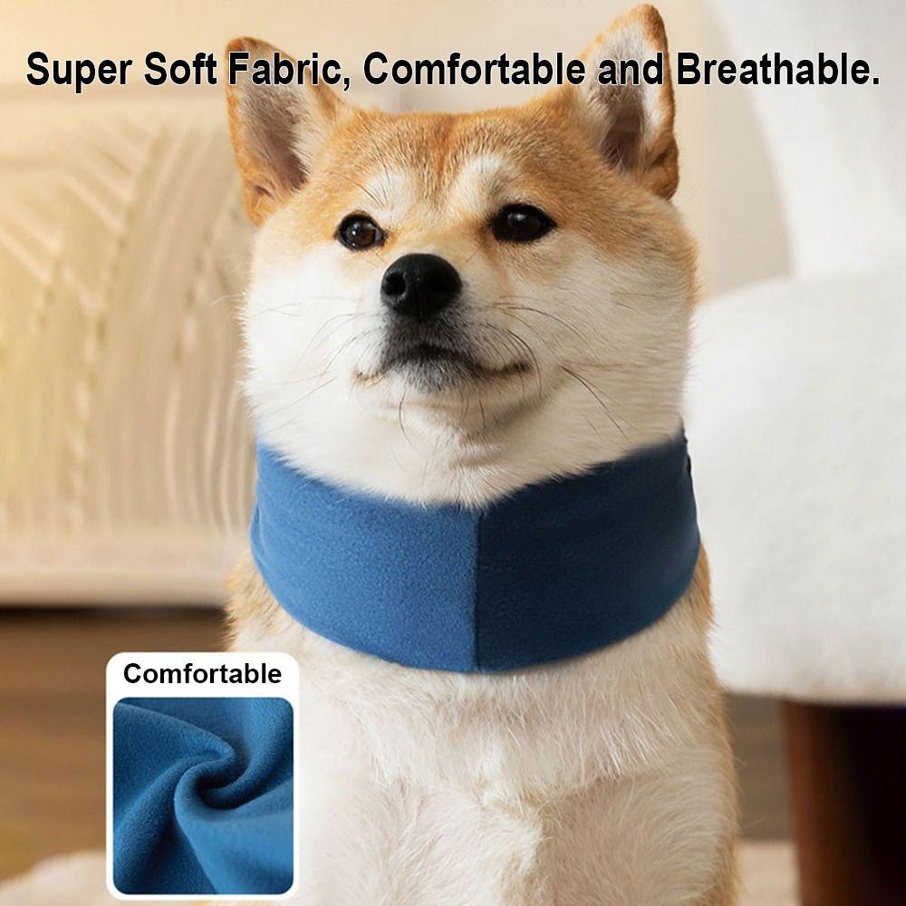 Small Medium Large Dogs Collar Dog Calming Earmuffs Warm Ear Muff Puppy Scarf Noise-proof Breathable Cat Neckerchief