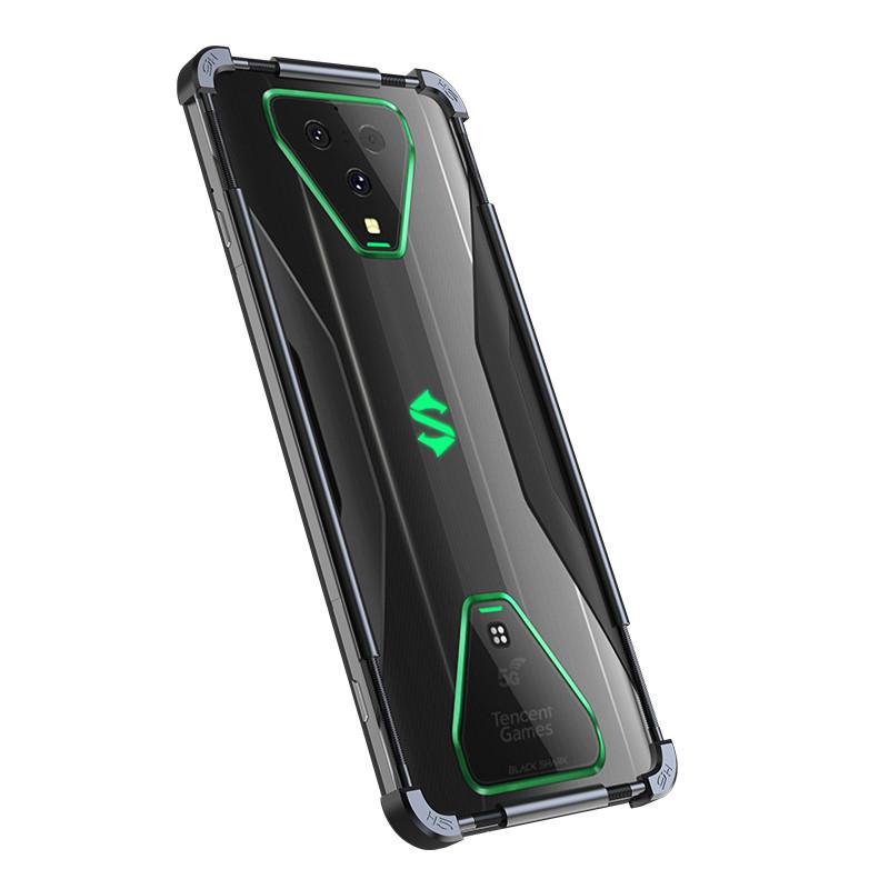 Adjustable Stainless Steel Metal Bumper Case For Xiaomi Black Shark 4 3 Pro 2 Pro Helo Case Aluminum Phone Cover Funda