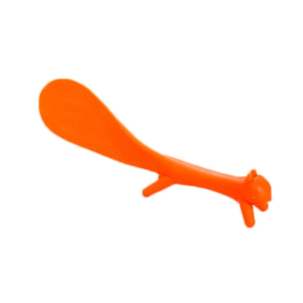 Can Stand Squirrel Shaped Ladle Lovely Meal Spoon Kitchen Supplie Rice Scoop