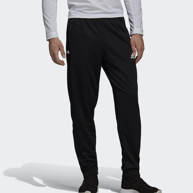 adidas Спортивные брюки мужские черные умеренные DW6862