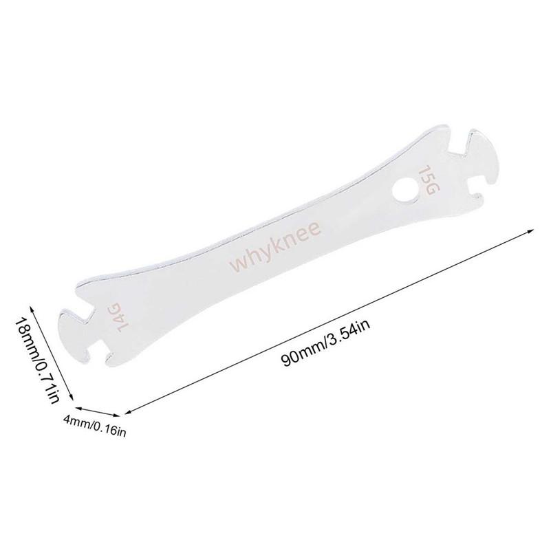 14 / 15G Bicycle Spoke Wrench Wheel Rim Repair Tool Clamping Correction Device