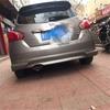 Декоративная овальная насадка на глушитель для Honda City 2009-2014, модификация выхлопной системы