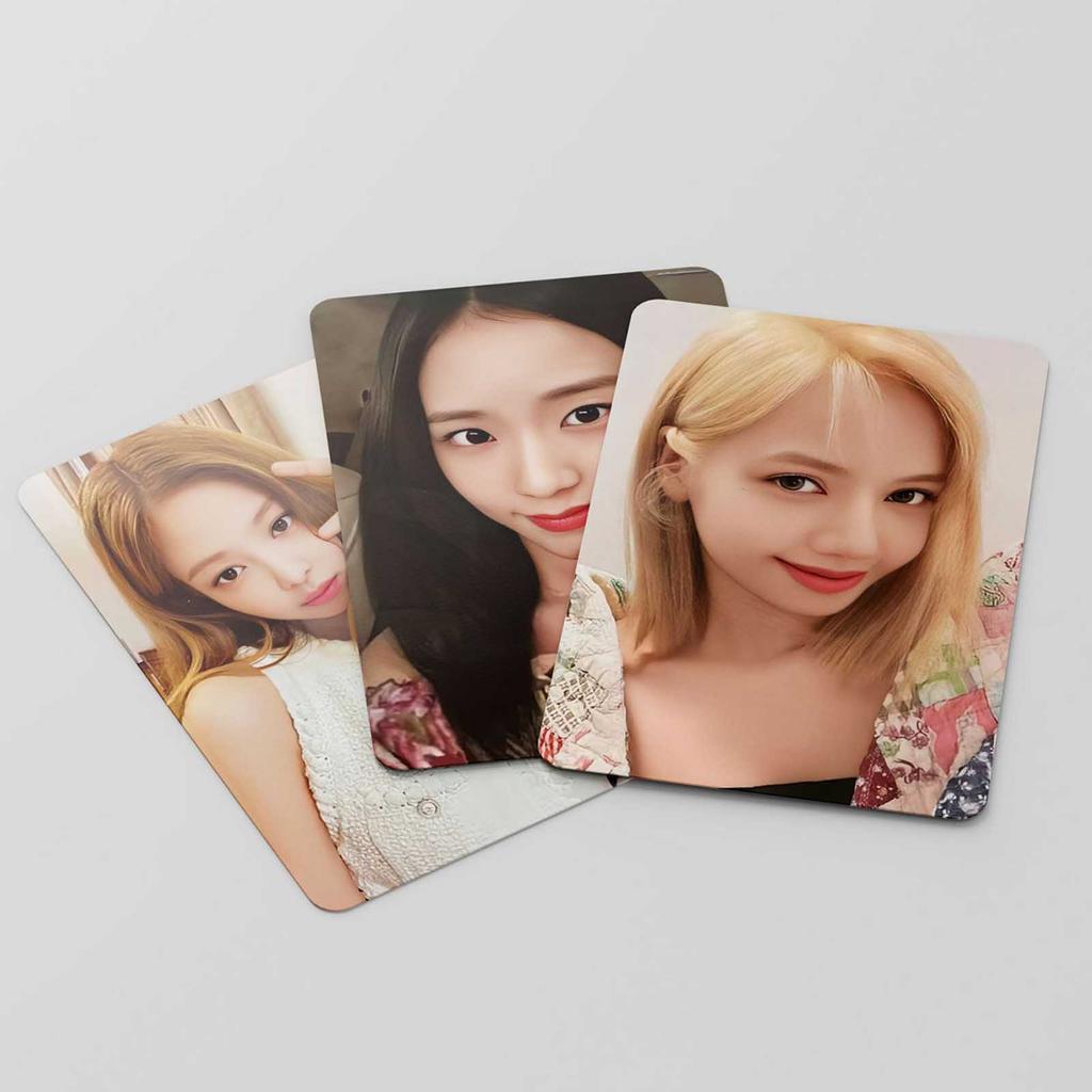 Набор фотокарточек из альбома Blackpink 9x6см 78г Художественная бумага K-pop Коллекционный