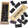 Wooden Domino Game Box 16 X 5 Cm Domino Set 28 Pieces