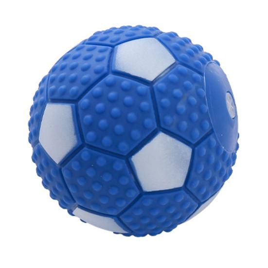 Dog Toy with Sound Ring Made From Flexible Blue 1 Pc