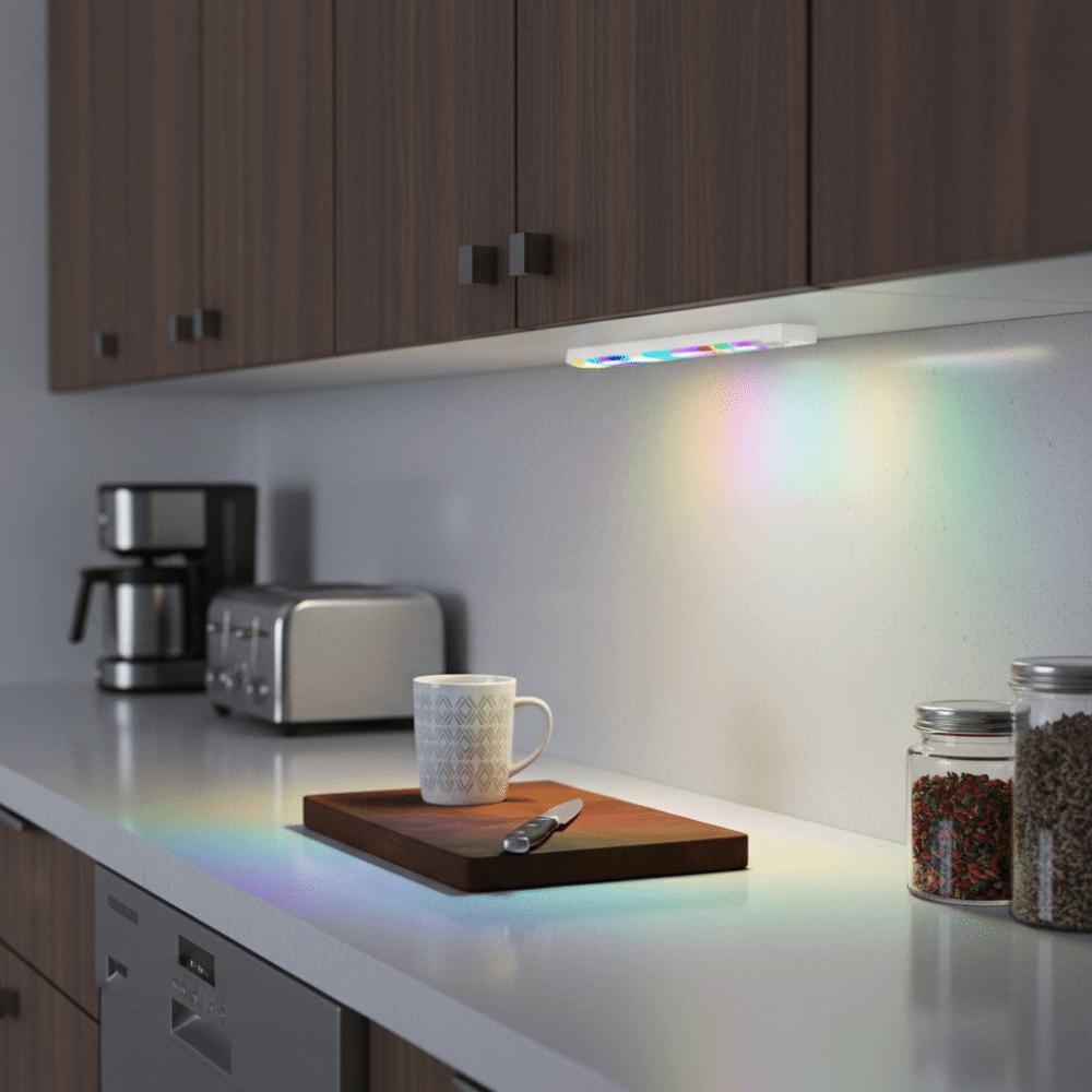 Colorful Gradient Chromatic Cabinet Lamp Infrared Magnetic Adhesive Magnetic Suction RGB Cabinet Lamp Charging Function
