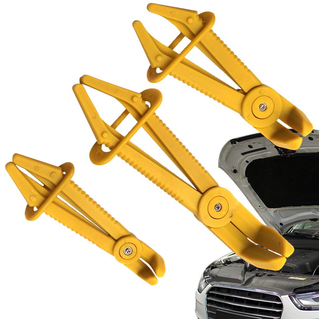 Гибкие хомуты для шлангов, набор плоскогубцев, шланги охлаждающей жидкости, красные хомуты для шлангов, набор плоскогубцев для пережима шлангов, набор плоскогубцев для пережима линии