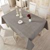 Modern Rectangular Cotton Linen Tablecloth Desktop Protective Cover Cloth Home Oil-proof Dust-proof Decoration Tablecloth