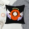 Funny SSouth ParksS Anime Celebrity Merchandise AllMatch Printed Pillow Case Sofa Car Office Room Decoration Protector