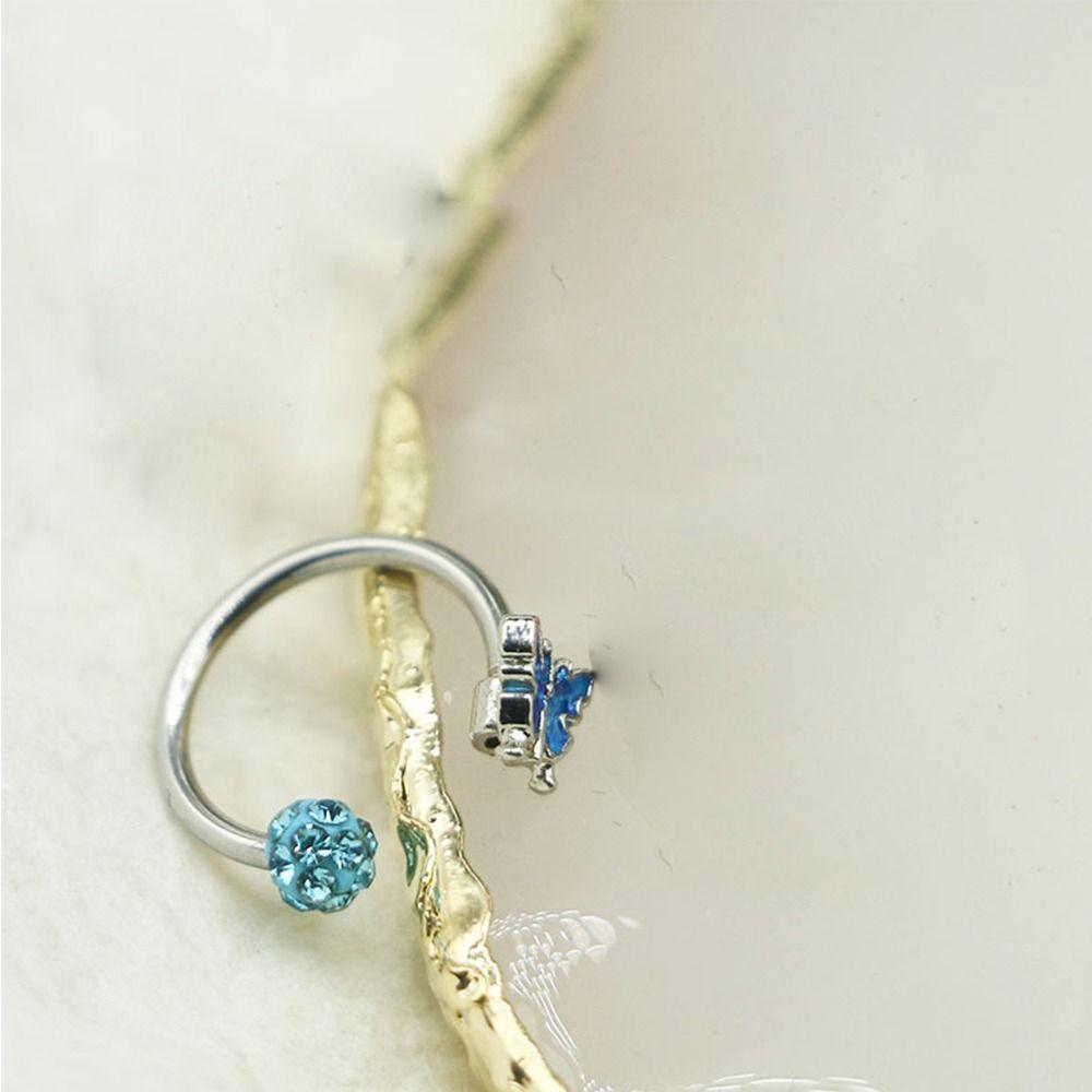 Паук Женщины Пиченые Губы Серьги-гвоздики Для Девочек Хрящ Серьги-гвоздики Украшения Для Тела Корейский Стиль Губное Кольцо