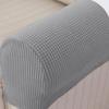 2Pcs Elastic Stretch Jacquard Sofa Arm Covers Dust-Proof Armchair Slipcovers Couch Cover  Sofa
