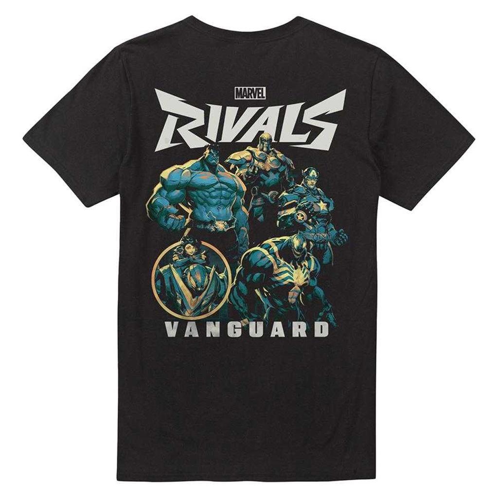 Marvel Rivals Unisex Adult Vanguard Back Print T-Shirt