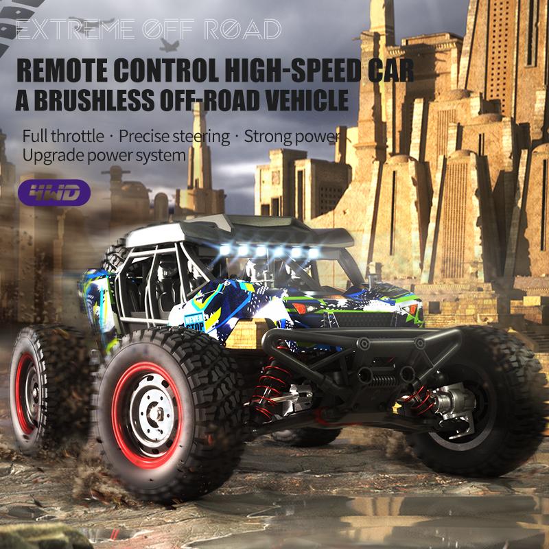 New 4WD RC Car 4x4 Off-road Drift Racing Car 50/70KM/h Super Brushless High Speed Radio Waterproof Truck Remote Control Toy for Kids Boys Racing
