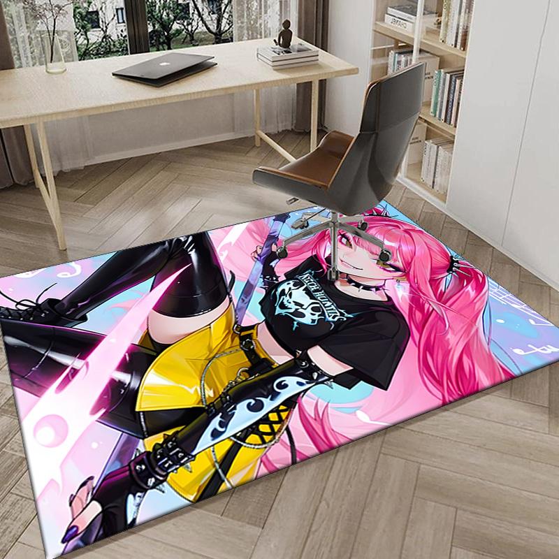 Kpop cartoon Carpet, Chair Rug,Rug for Office Bedroom living rooms, Doormat decor Fan Gift Christmas Gift