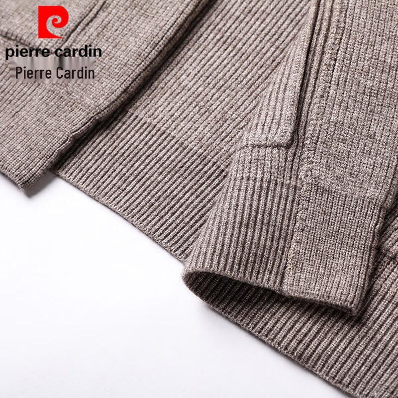 Pierre Cardin Мужской вязаный кардиган с V-образным вырезом и карманами