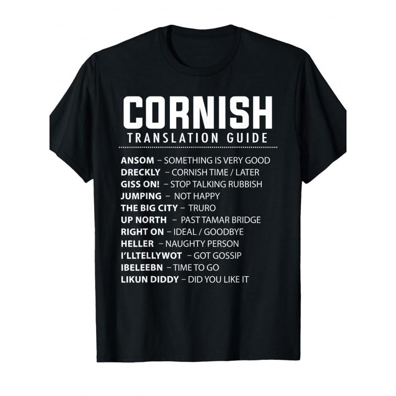 Cornish Sayings Dreckly Cornwall Saint Pirans Flag Cornish T-Shirt