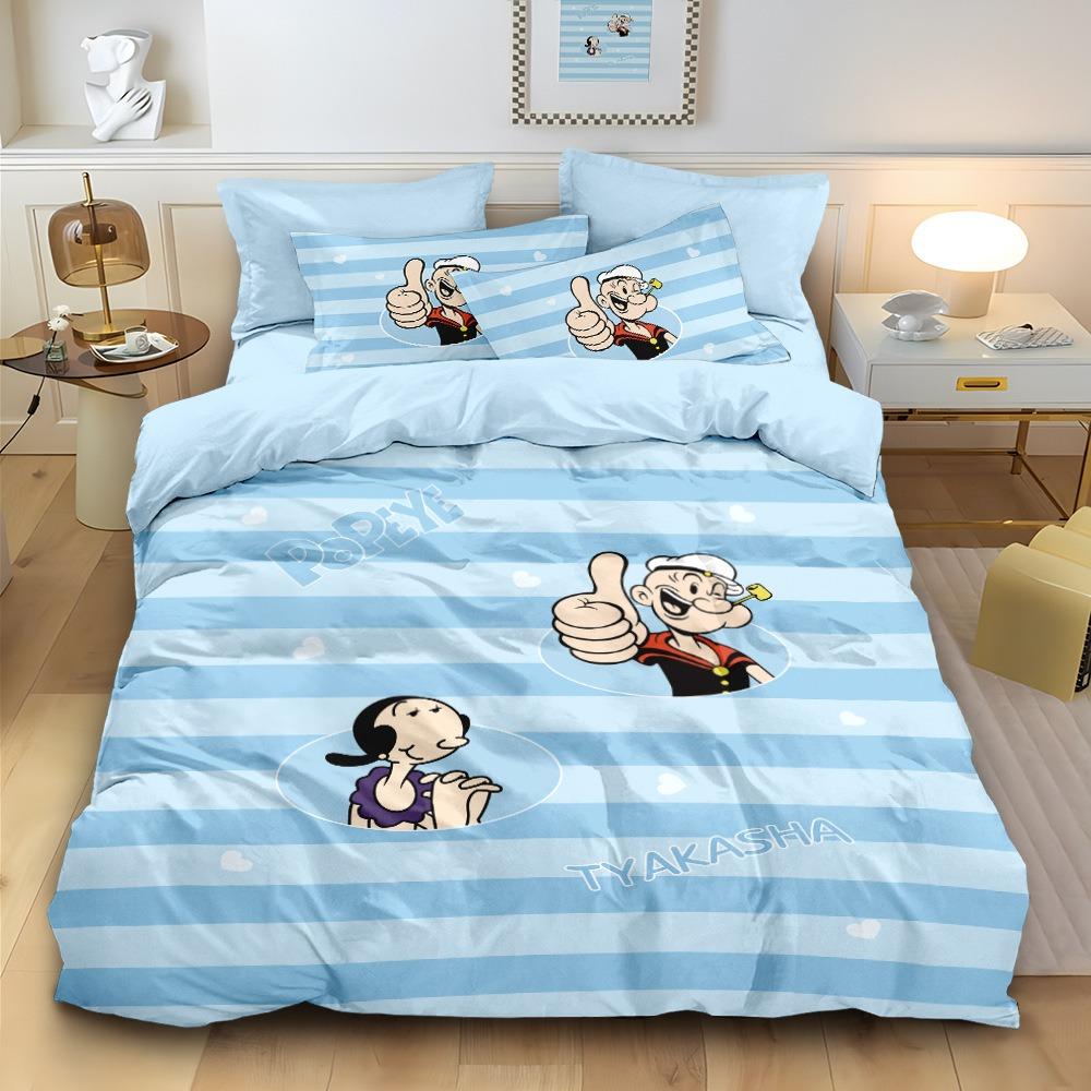 The Animated Hercules Duvet Cover pillowcase Children Gift adult Duvet Cover Bedroom Decoration Single Double bed Large SizeZip
