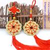 Real Copper Ten Emperor Coins Plum Blossom Car Pendant Ornament