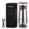 GOSO Electric Coffee Grinder, Washable, Cordless [2025 Masterpiece, 304 Stainless Steel, 5 Levels of Coarseness Adjustment, Easy To Use] USB Grinder,