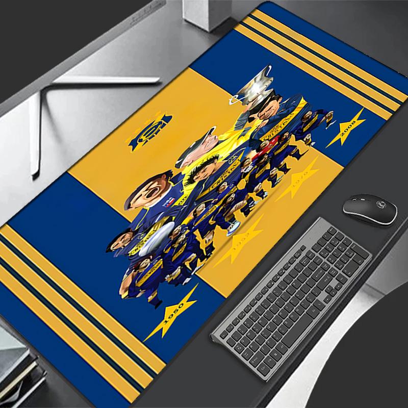 Club Atlético Boca Juniors Theme Premium Non-slip Mouse Pad with Stitched Edges,Durable Rubber Material,for Desktop & Gaming Great Gifts