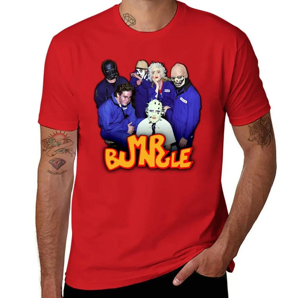 Mr. Bungle 'Band Portrait' T-Shirt graphics boys animal print black t-shirts for men