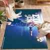 Soccer Player Action Carpet Perfect for Entryway Bedrooms Hallway Outdoor Antislip Carpet Decorate Offices Luxury Gift for Birthday, Christmas, Weddin