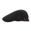 Mesh hat summer men's solid color cap women's beret outdoor sunshade sunscreen breathable thin cool hat