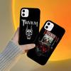 Ремешок для телефона T-Trivium для iPhone 17 16 15 14 13 12 11 Pro Max Plus Mini PC+TPU Задняя крышка телефона