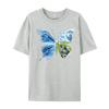 Frutiger Aero Aesthetic Butterfly Computer Fishes Scenery Cute Oversized T Shirt Camisetas Street Wear Tees