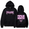 Album Popular Monstour Printing Hoodies Falling In Reverse Rock Band Sweatshirts Winter Hooded Long Sleeve Pullovers