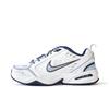 Air Monarch 4 Нескользящие Износостойкие Низкие Массивные Кроссовки Унисекс Белый Синий 415445-102 (Команда746-)