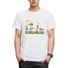 FinePlus Футболка с коротким рукавом Super Mario Stage, Марио, Луиджи, Йоши