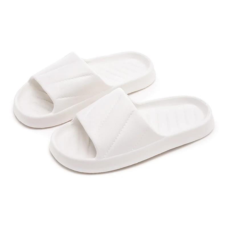 Fashion Shoes for Women Indoor Non-slip Slippers Men Couple Home Slides EVA Soft Sole Light Weight Summer Leisure Shoes Slippers Women