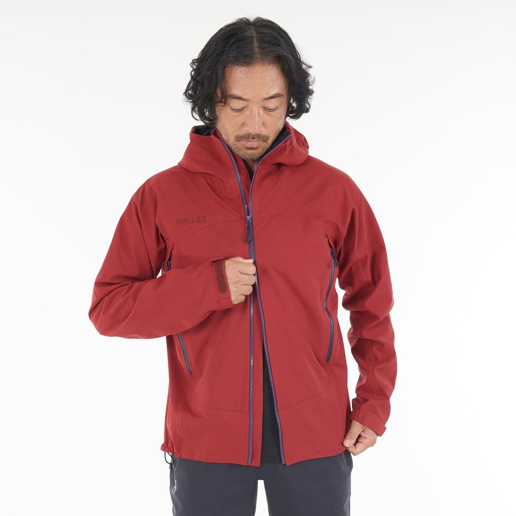 Водонепроницаемая куртка для холодной погоды Typhon Warm Next Stretch Jacket MIV03119 L [Millet] мужская черная-черная (НОВЫЙ ЛОГОТИП)