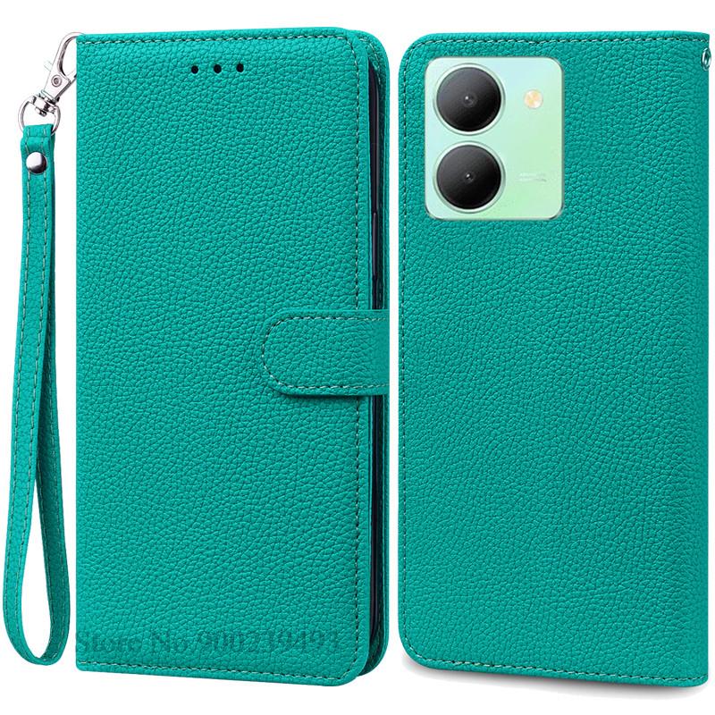 Чехол Y36 для Vivo Y36, мягкий силиконовый чехол для задней крышки телефона Vivo Y36 5G, кожаный чехол-книжка для VIVOY36 Y 36