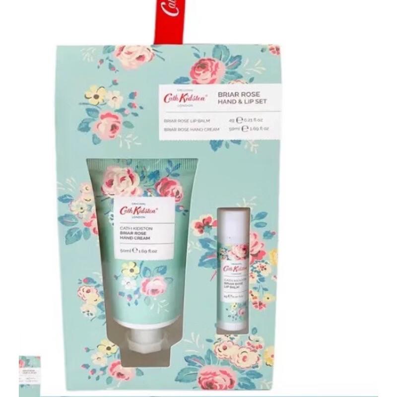 Подарочный набор Cath Kidston с блеском для губ и кремом для рук 'Роза'
