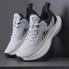 Men's Wide 4E Running Shoes with Support, Lightweight, Shock-Absorbing, Breathable, Non-Slip, Casual for Autumn/Winter.