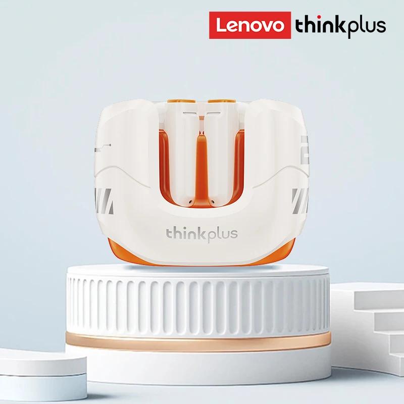 Оригинальные беспроводные наушники Lenovo LP27 ANC с функцией интеллектуального шумоподавления, наушники TWS Bluetooth 5.4, наушники-вкладыши, музыкальная игровая гарнитура с двойным режимом