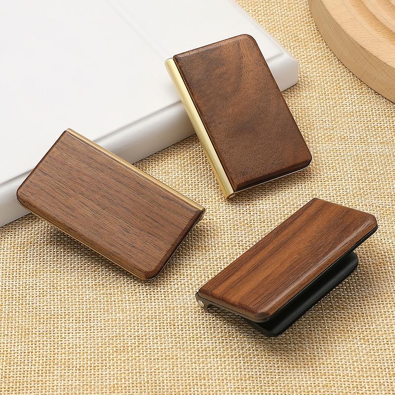 Крышка-флип из орехового дерева, ручка-пуля, без сверления, невидимая ручка для ящика, современная и простая скрытая фурнитура, мебельные ручки