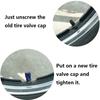 cwykqr1 For Mitsubishi Ralliart 2010 2022 Lancer Ralli Art 9 10 Asx Car Accessories Wheel Tire Valve Waterproof Caps Tyre Stem Covers