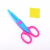 Metal and Plastic DIY Scrapbooking Photo Colors Paper Cuttings Lace Diary Decoration Safety Scissors Household Laciness Scissors