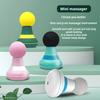 Ручной массажер для тела, ударный массажер для глубоких тканей, мышцы с 6 скоростями, перезаряжаемый от USB, портативный электрический массажер для мышц