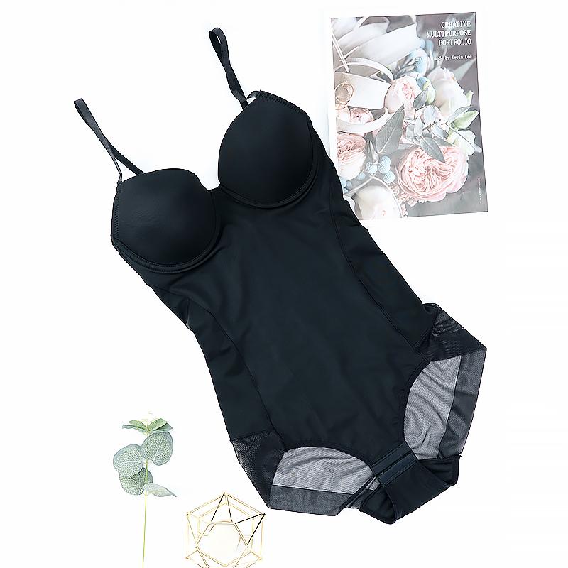 Сексуальный кружевной сетчатый женский корсет для похудения, присборенная грудь, подтяжка живота, ягодицы, цельное корректирующее белье S-2XL