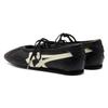 ONITSUKA TIGER GYMNARINA туфли Мэри Джейн женские низкие черные/белые 1182A704-001